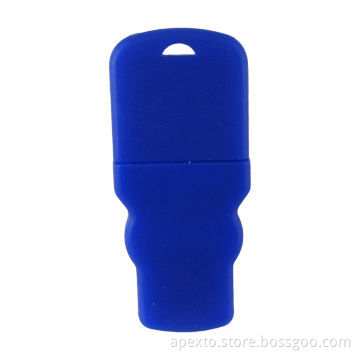 OEM USB Flash Drives, Made of Silicone, 2GB up to 16GB, with Plug-and-Play Function
